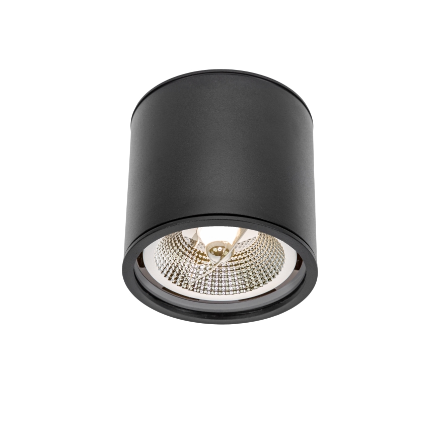 Φωτιστικό σποτ μπάνιου CHLOE AR111 1xGU10/12W/230V IP65 στρογγυλό μαύρο
