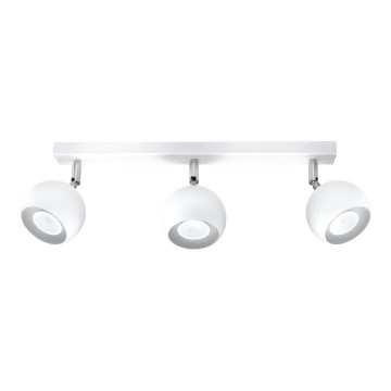 Φωτιστικό σποτ οροφής OCULARE 3xGU10/10W/230V