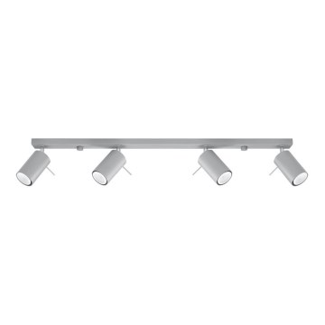 Φωτιστικό σποτ οροφής RING 4xGU10/10W/230V