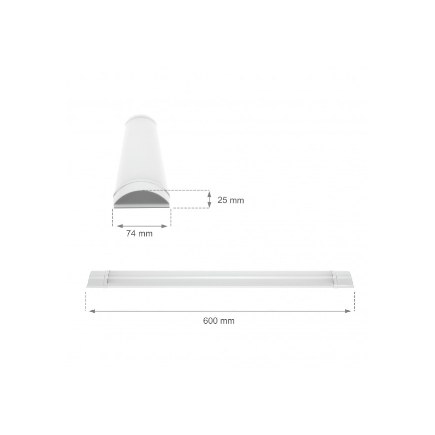 Φωτιστικό σποτ πάγκου κουζίνας VIGA LED/14W/230V 6000K λευκό