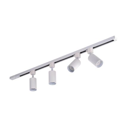 Φωτιστικό Σποτ στο σύστημα ράγας TRACER 4xGU10/10W/230V 1 m λευκό