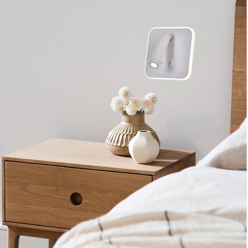 Φωτιστικό σποτ τοίχου LED IRIS LED/14W/230V 3000K λευκό
