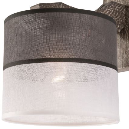 Φωτιστικό τοίχου ANDREA 1xE27/60W/230V οξιά