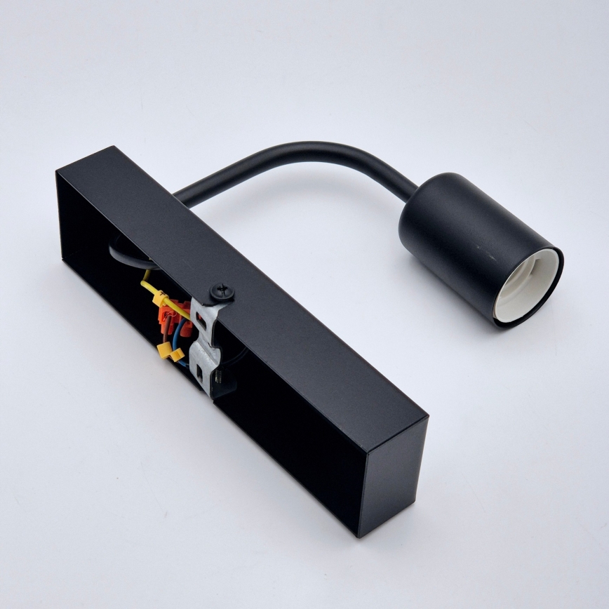 Φωτιστικό τοίχου ASTRID 1xE27/60W/230V ματ μαύρο