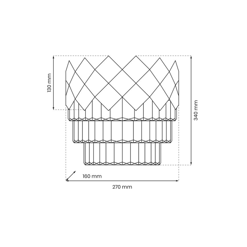 Φωτιστικό τοίχου CARISMA 2xE14/40W/230V γυαλιστερό χρώμιο