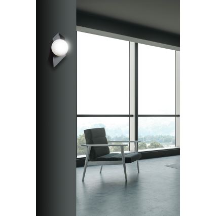 Φωτιστικό τοίχου DRIFTON 1xE14/10W/230V μαύρο