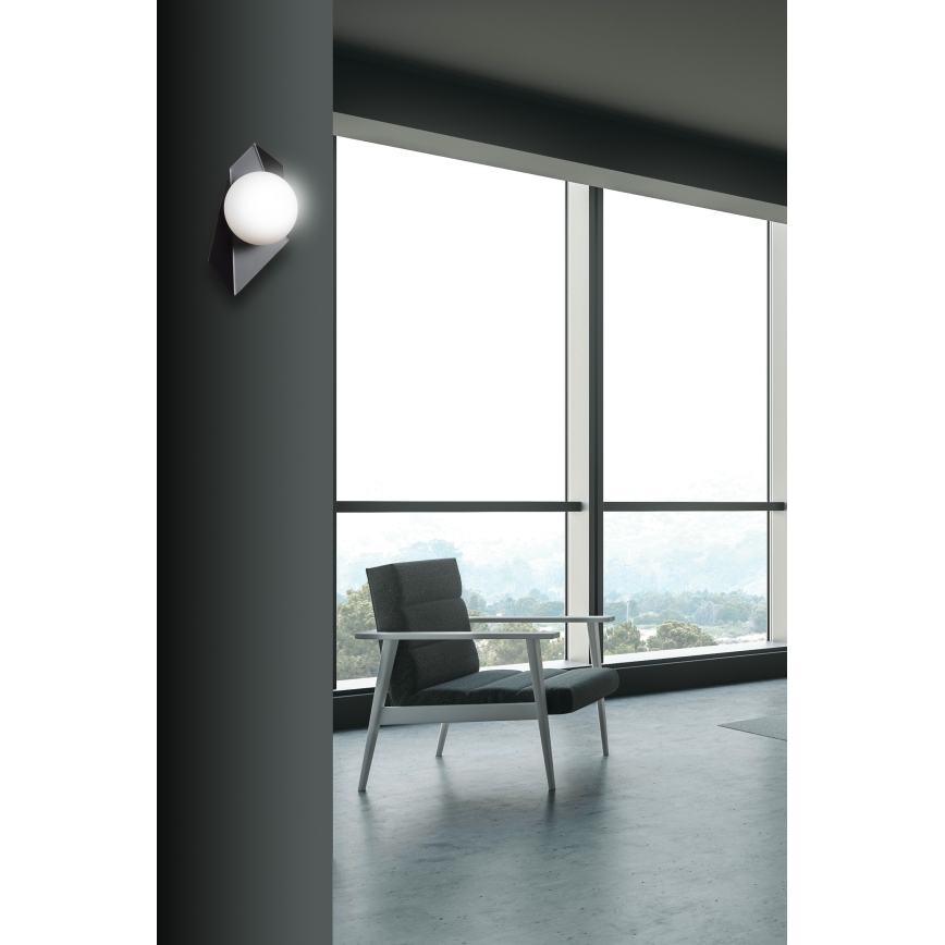 Φωτιστικό τοίχου DRIFTON 1xE14/10W/230V μαύρο