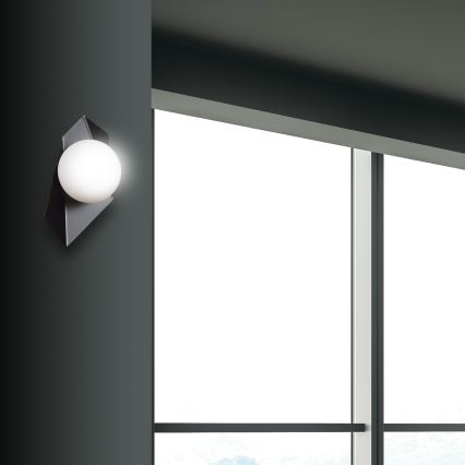 Φωτιστικό τοίχου DRIFTON 1xE14/10W/230V μαύρο