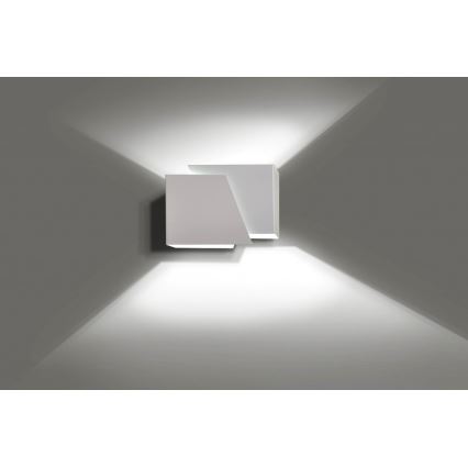 Φωτιστικό τοίχου FROST 1xG9/8W/230V λευκό