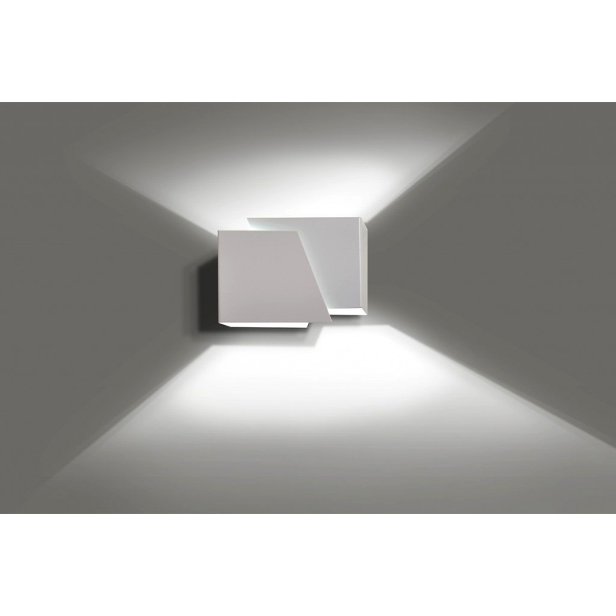 Φωτιστικό τοίχου FROST 1xG9/8W/230V λευκό