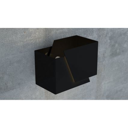 Φωτιστικό τοίχου FROST 1xG9/8W/230V μαύρο