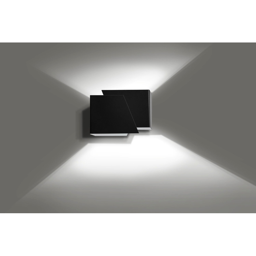 Φωτιστικό τοίχου FROST 1xG9/8W/230V μαύρο