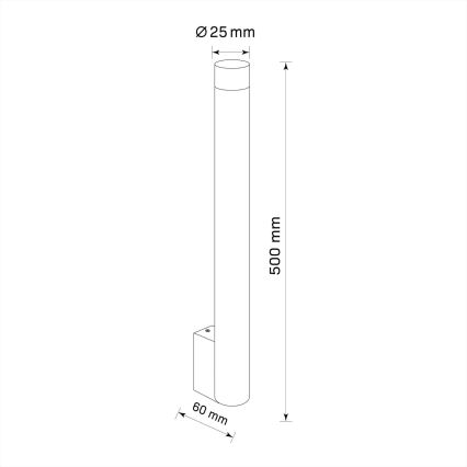 Φωτιστικό τοίχου GLAM 1xG9/8W/230V χρυσό