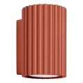 Φωτιστικό τοίχου KARBON 1xGU10/10W/230V κόκκινο