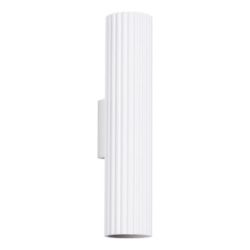 Φωτιστικό τοίχου KARBON 2xGU10/10W/230V λευκό