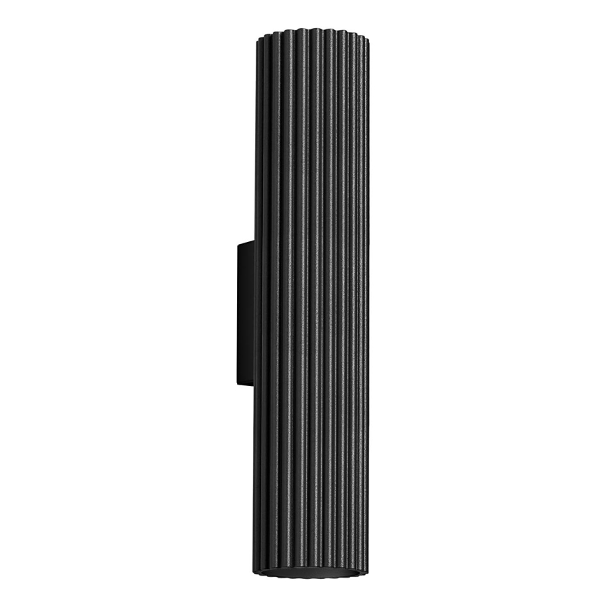 Φωτιστικό τοίχου KARBON 2xGU10/10W/230V μαύρο