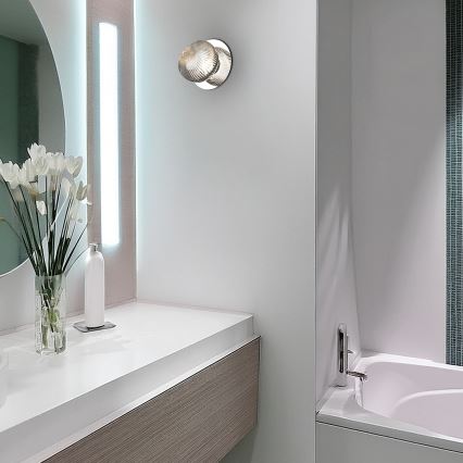Φωτιστικό τοίχου LED BOLLA LED/3W/230V γυαλιστερό χρώμιο