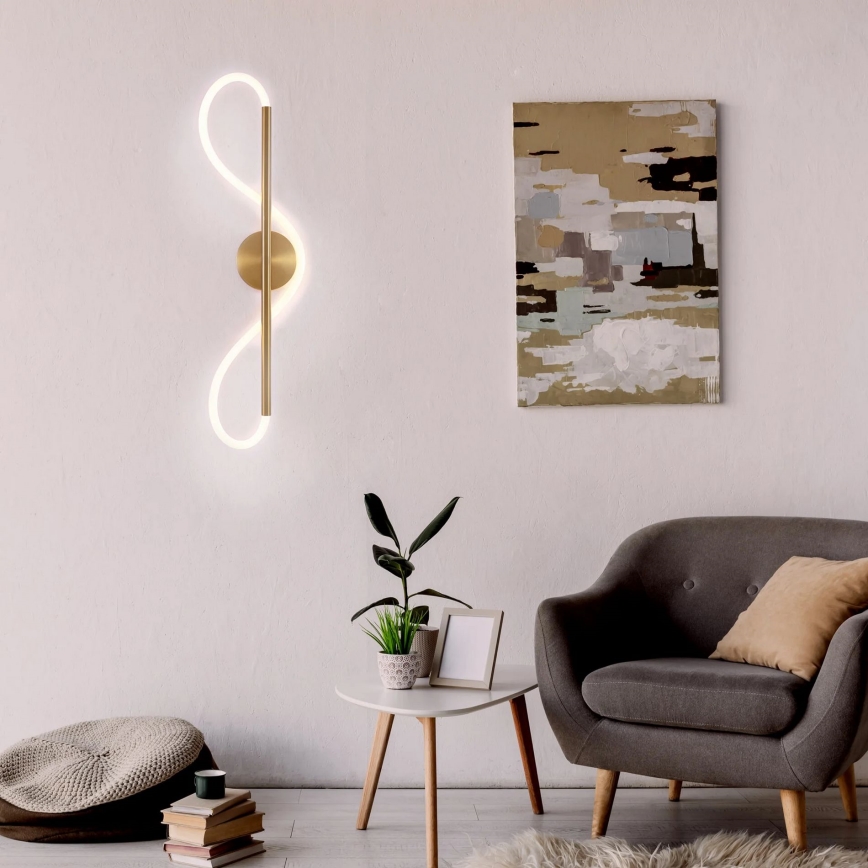 Φωτιστικό τοίχου LED EMMA LED/19W/230V μαύρο