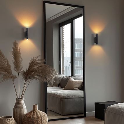 Φωτιστικό τοίχου LED LAGOS 2xG9/3W/230V 4000K μαύρο