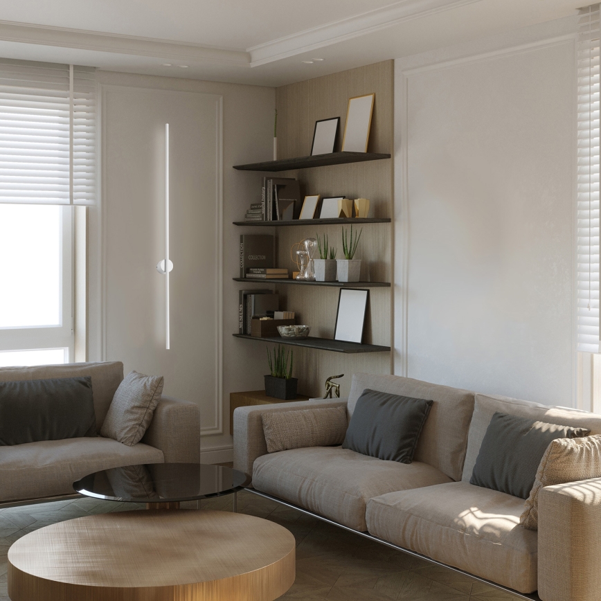Φωτιστικό τοίχου LED LANA LED/12W/230V 4000K λευκό