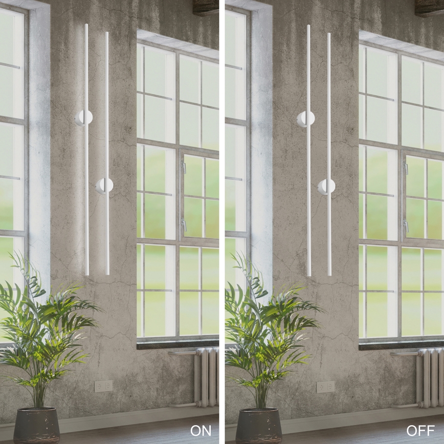 Φωτιστικό τοίχου LED LANA LED/12W/230V 4000K λευκό