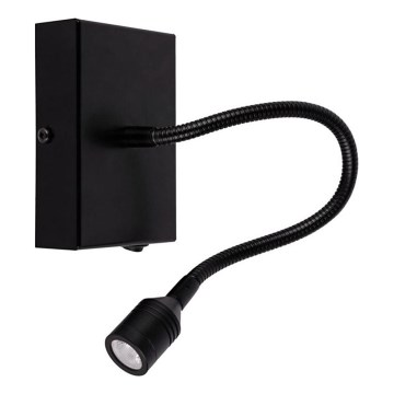 Φωτιστικό τοίχου LED LECTOR LED/2,5W/230V μαύρο