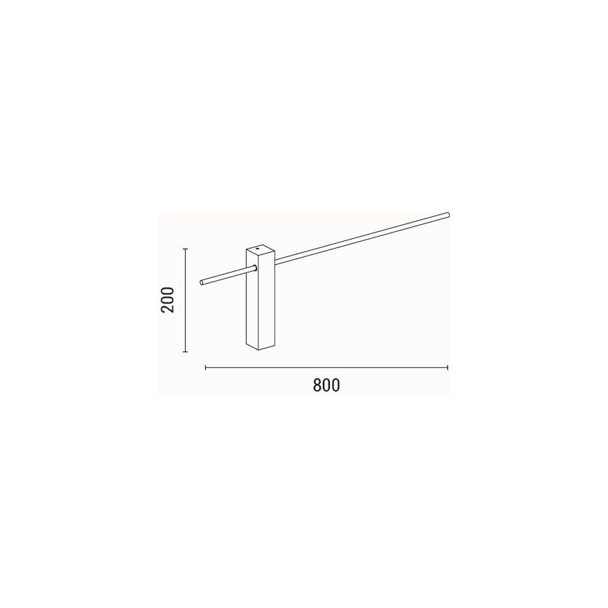 Φωτιστικό τοίχου LED LED/10W/230V 3000K