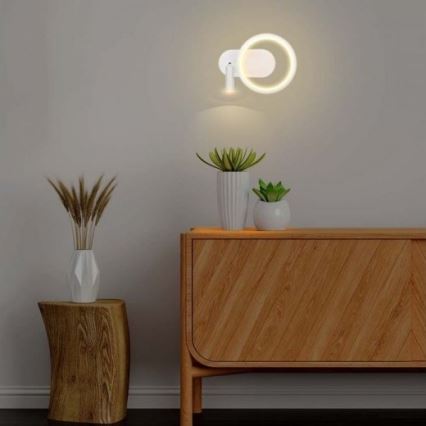 Φωτιστικό τοίχου LED LED/14W/230V 4000K λευκό