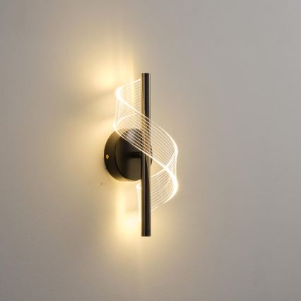 Φωτιστικό τοίχου LED LED/8W/230V 3000K μαύρο