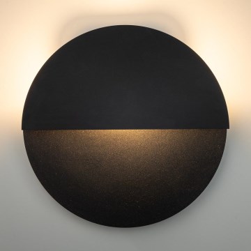 Φωτιστικό τοίχου LED LUNA LED/7W/230V διάμετρος 26 cm μαύρο