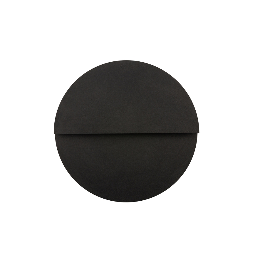 Φωτιστικό τοίχου LED LUNA LED/7W/230V διάμετρος 26 cm μαύρο