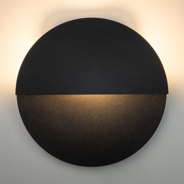 Φωτιστικό τοίχου LED LUNA LED/7W/230V διάμετρος 36 cm μαύρο