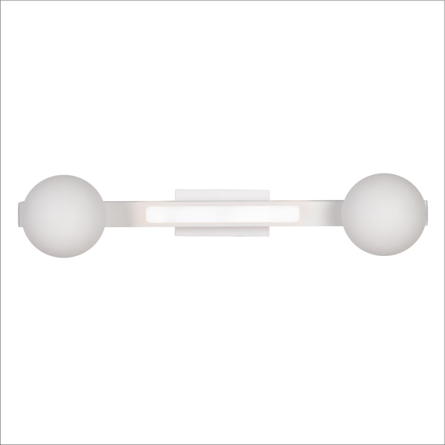 Φωτιστικό τοίχου LED MAGNET LED/13W/230V + 2xG9/60W 3000/4000K λευκό