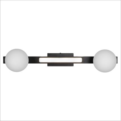 Φωτιστικό τοίχου LED MAGNET LED/13W/230V + 2xG9/60W 3000/4000K μαύρο
