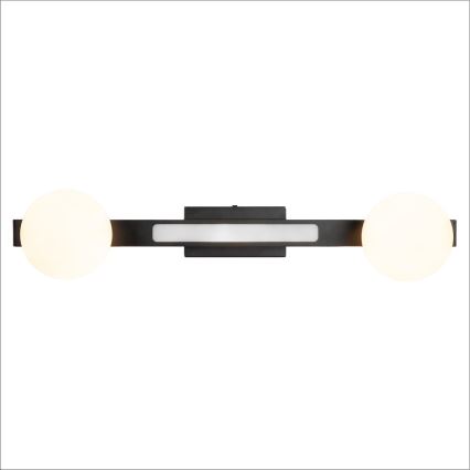 Φωτιστικό τοίχου LED MAGNET LED/13W/230V + 2xG9/60W 3000/4000K μαύρο