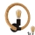 Φωτιστικό τοίχου LED ROPE ARTHUR 1xE27/10W/230V