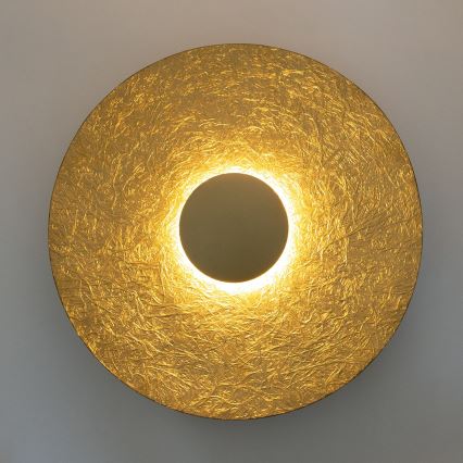 Φωτιστικό τοίχου LED SOLE LED/16W/230V διάμετρος 65 cm χρυσό