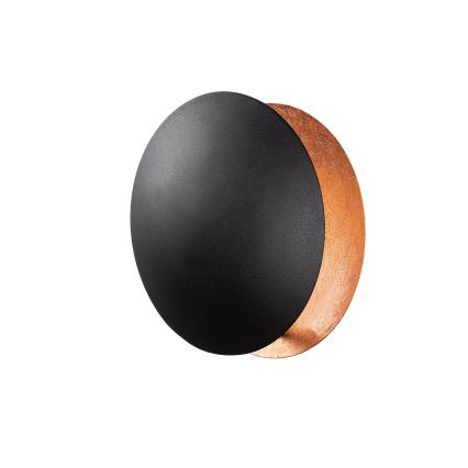 Φωτιστικό τοίχου LED YOSMA LED/5W/230V 3000K μαύρο/χαλκός