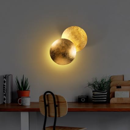 Φωτιστικό τοίχου LED YOSMA LED/5W/230V 3000K χρυσό