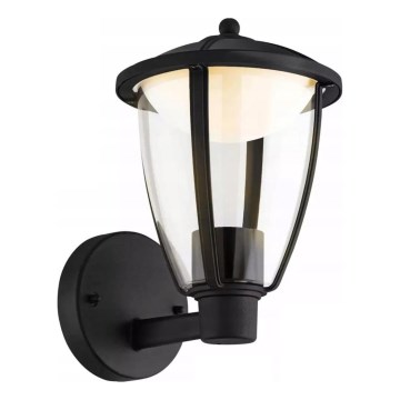 Φωτιστικό τοίχου LED εξωτερικού χώρου LED/6W/230V IP44 μαύρο