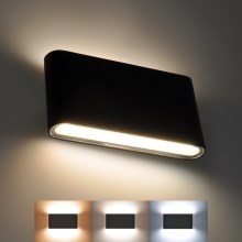 Φωτιστικό τοίχου LED εξωτερικού χώρου MODENA LED/12W/230V IP54 μαύρο