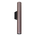 Φωτιστικό τοίχου LUNGOMARE 2xGU10/10W/230V ματ χρώμιο