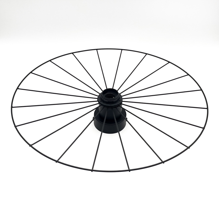 Φωτιστικό τοίχου MONTANA 1xE27/15W/230V διάμετρος 45 cm μαύρο