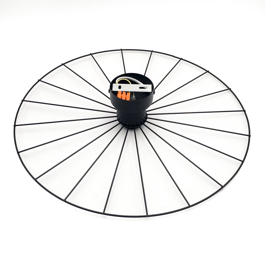Φωτιστικό τοίχου MONTANA 1xE27/15W/230V διάμετρος 45 cm μαύρο