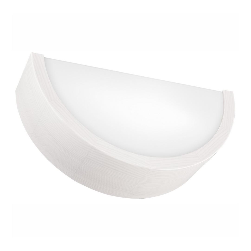 Φωτιστικό τοίχου NATURAL 1xE27/60W/230V λευκό/πεύκο