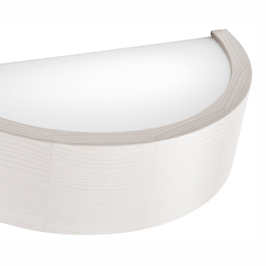 Φωτιστικό τοίχου NATURAL 1xE27/60W/230V λευκό/πεύκο