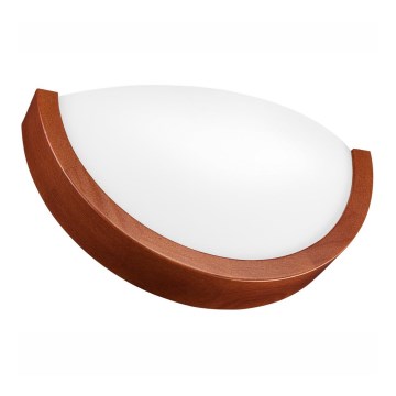 Φωτιστικό τοίχου NATURAL SLIM 1xE27/60W/230V πεύκο/καφέ