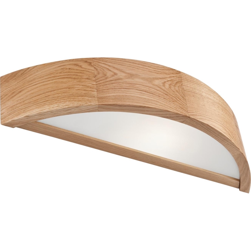 Φωτιστικό τοίχου OAK 1xE27/60W/230V δρυς