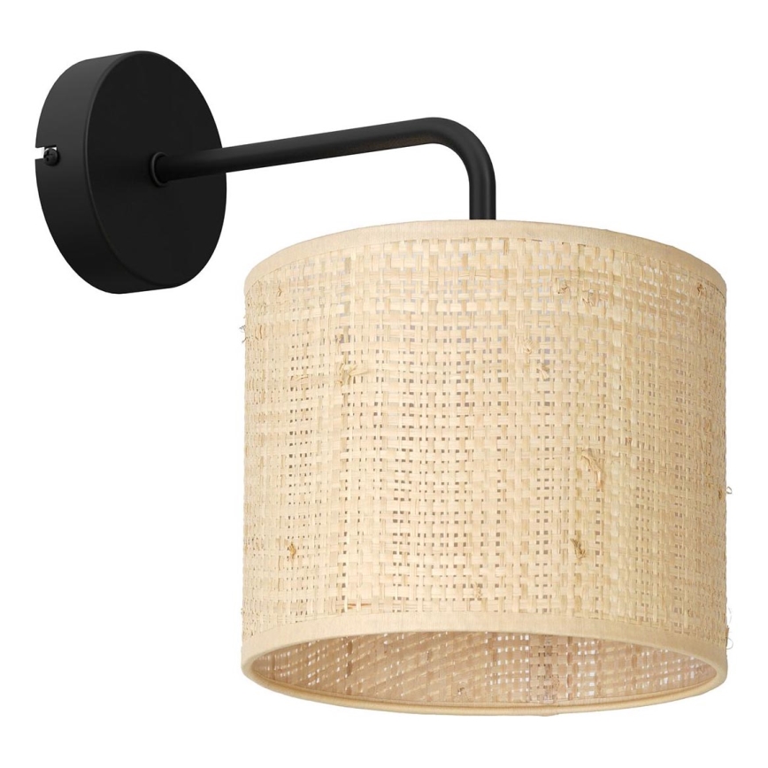 Φωτιστικό τοίχου RATTAN 1xE27/60W/230V rattan