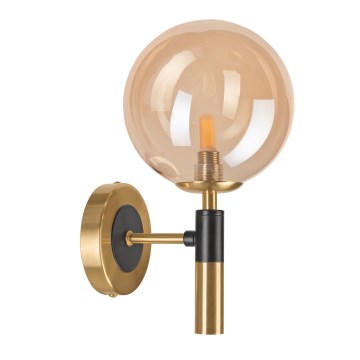 Φωτιστικό τοίχου ROLLO 1xG9/5W/230V χρυσό/φιμέ μπεζ